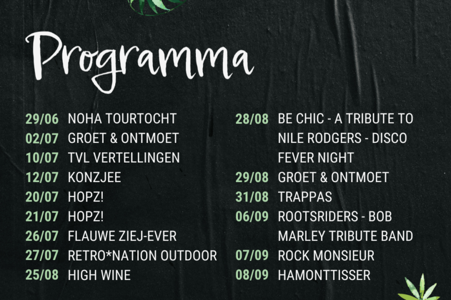 Monastery Garden Hamont Programma